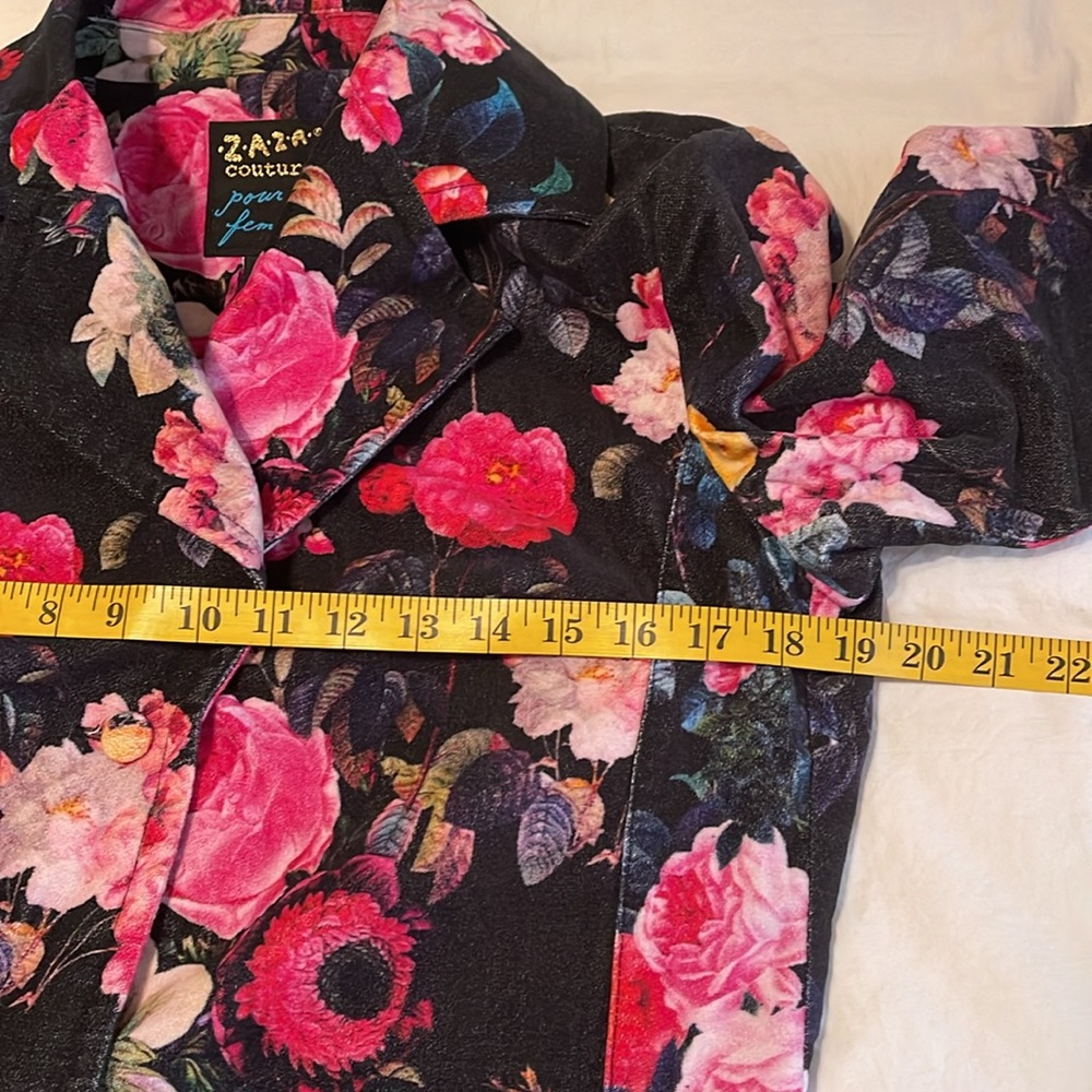 ZAZA COUTURE Jacket. Size Large - Picture 9 of 10